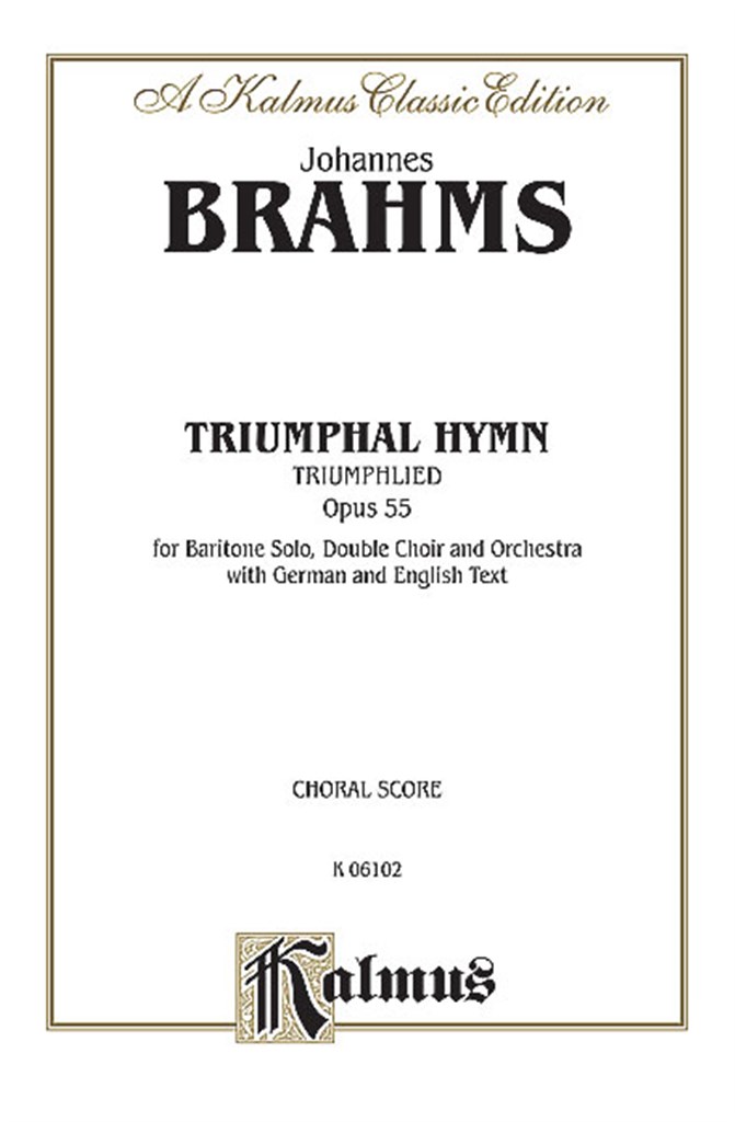 Triumphal Hymn, Op. 55